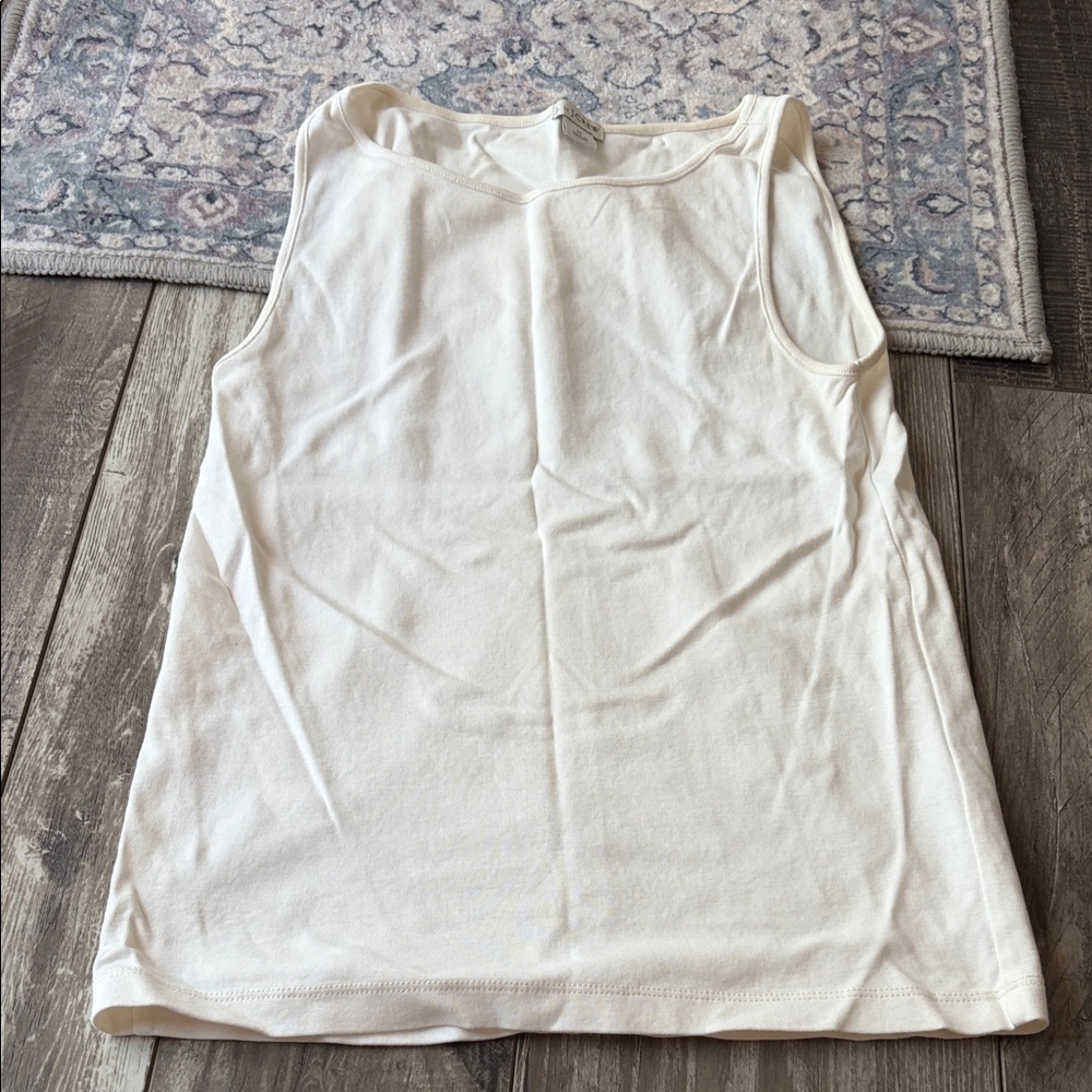 J. Crew Factory Ivory Tank Top